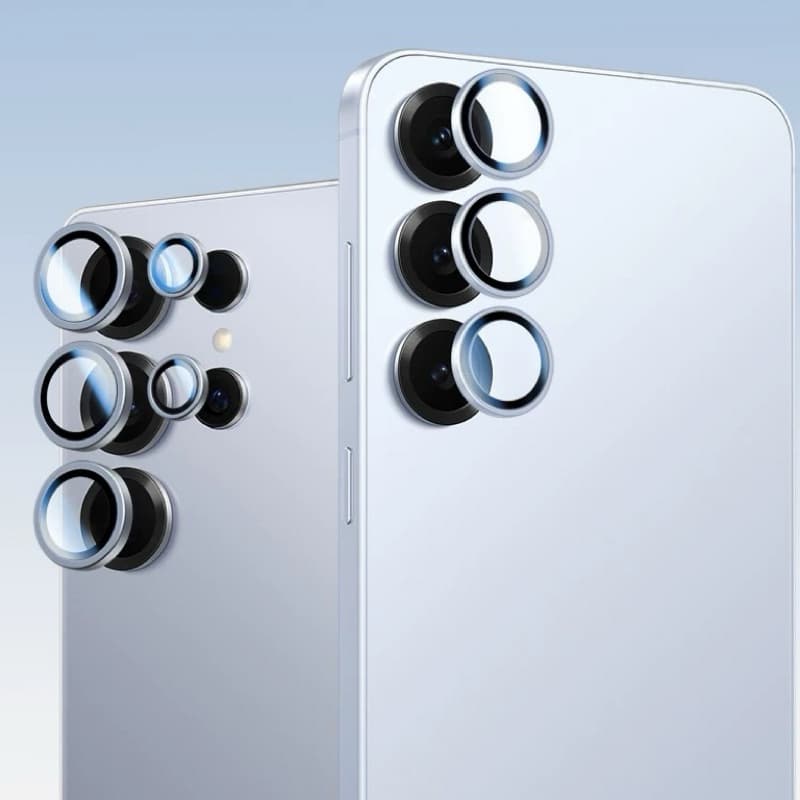 Kit Lente Película De Câmera Lisa Para Samsung A05/A05S/A06/A14/A15/A16/A25/A34/A35/A54/A55/S22ultra/S23/S24/S25