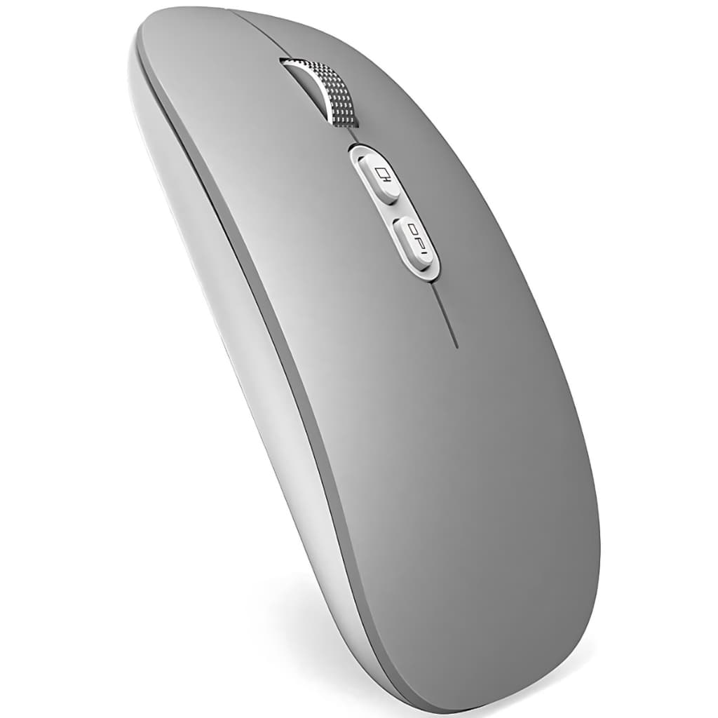 Mouse Bluetooth 5.0 Recarregável Sem Fio P/ Macbook Air/pro