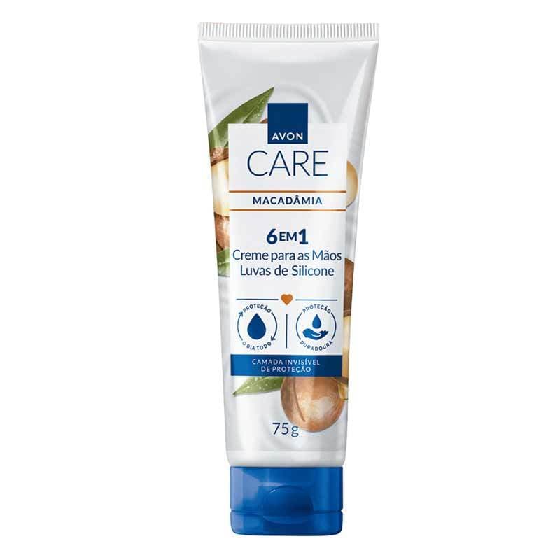 Luvas de Silicone Creme Protetor para as Mãos Macadâmia