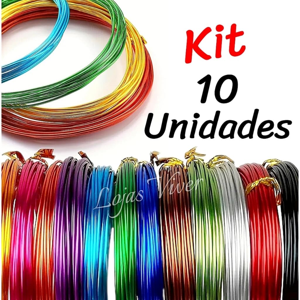 Arame Colorido para Artesanato 5 Metros