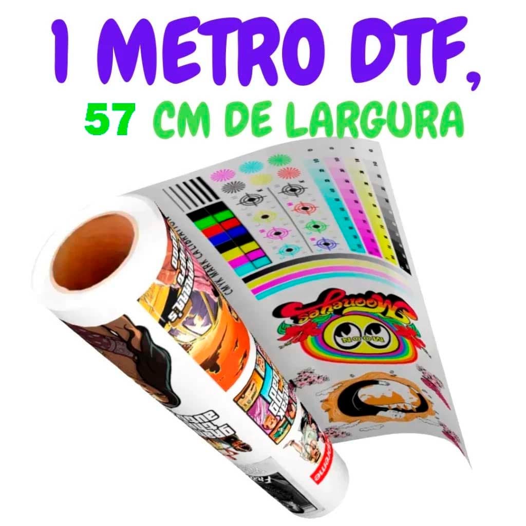 DTF Impressão Qualidade I3200 57cmX100cm Para Estampar Camisa, Blusa, Bolsa Bag e Qualquer Material Têxtil Envio Rápido.