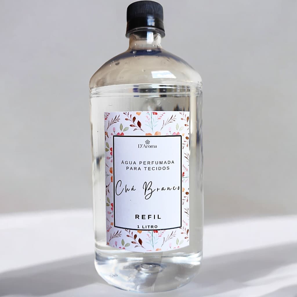 Refil 1 litro Água perfumada para tecidos e lençol 5 aromas
