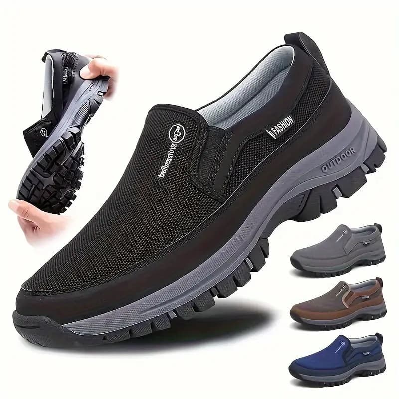 Tênis Masculino Adventure Slip On Resistente Leve e Macio