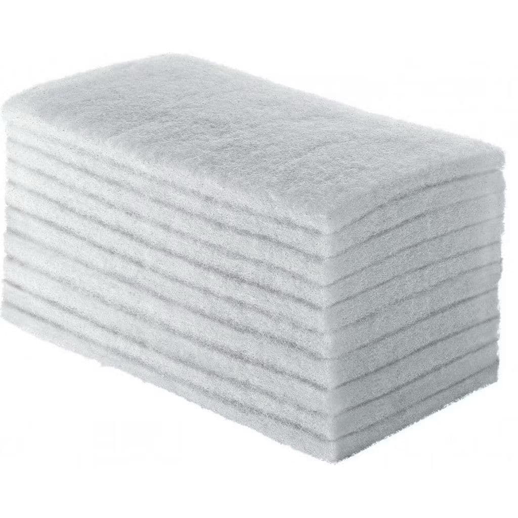 Kit 12un Fibra Branca Limpeza Leve 3M