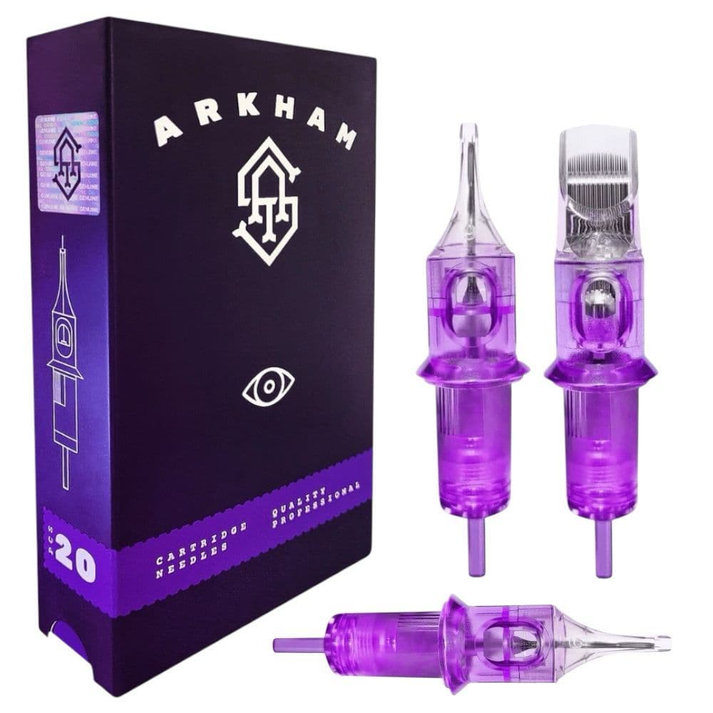 Cartucho para tatuagem Arkham tattoo 5 unds traço pintura sombra RL RS RM MG melhor cartucho