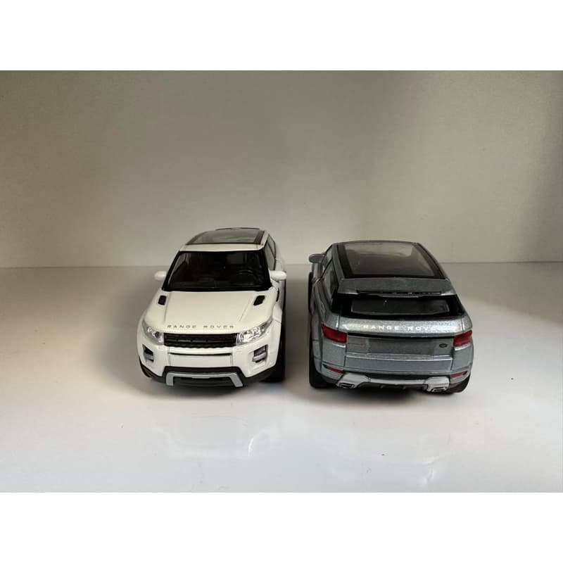 Carrinho De Metal Carrinho Fricção Abre As Portas Land Rover Defender Evoque Miniatura Metal Coleção