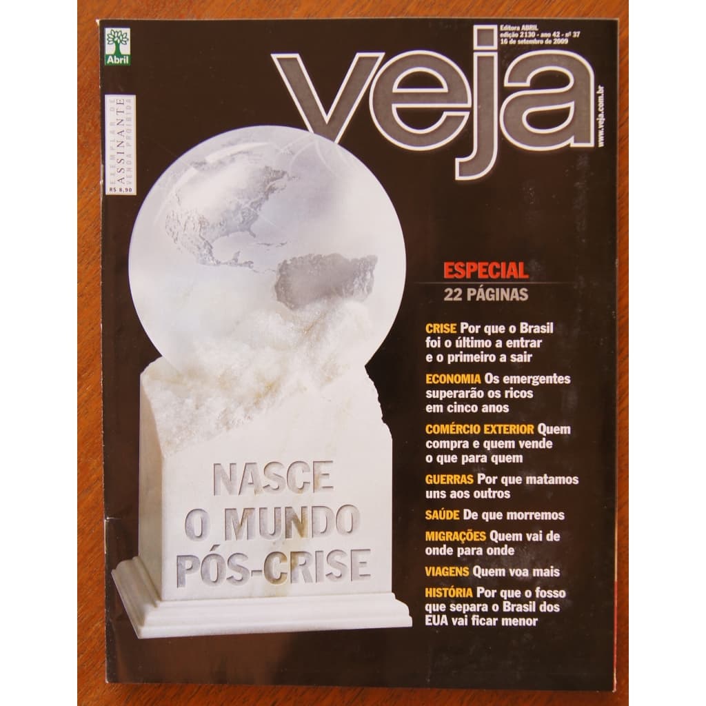 Revista Veja Nº 2130 16 Setembro 2009