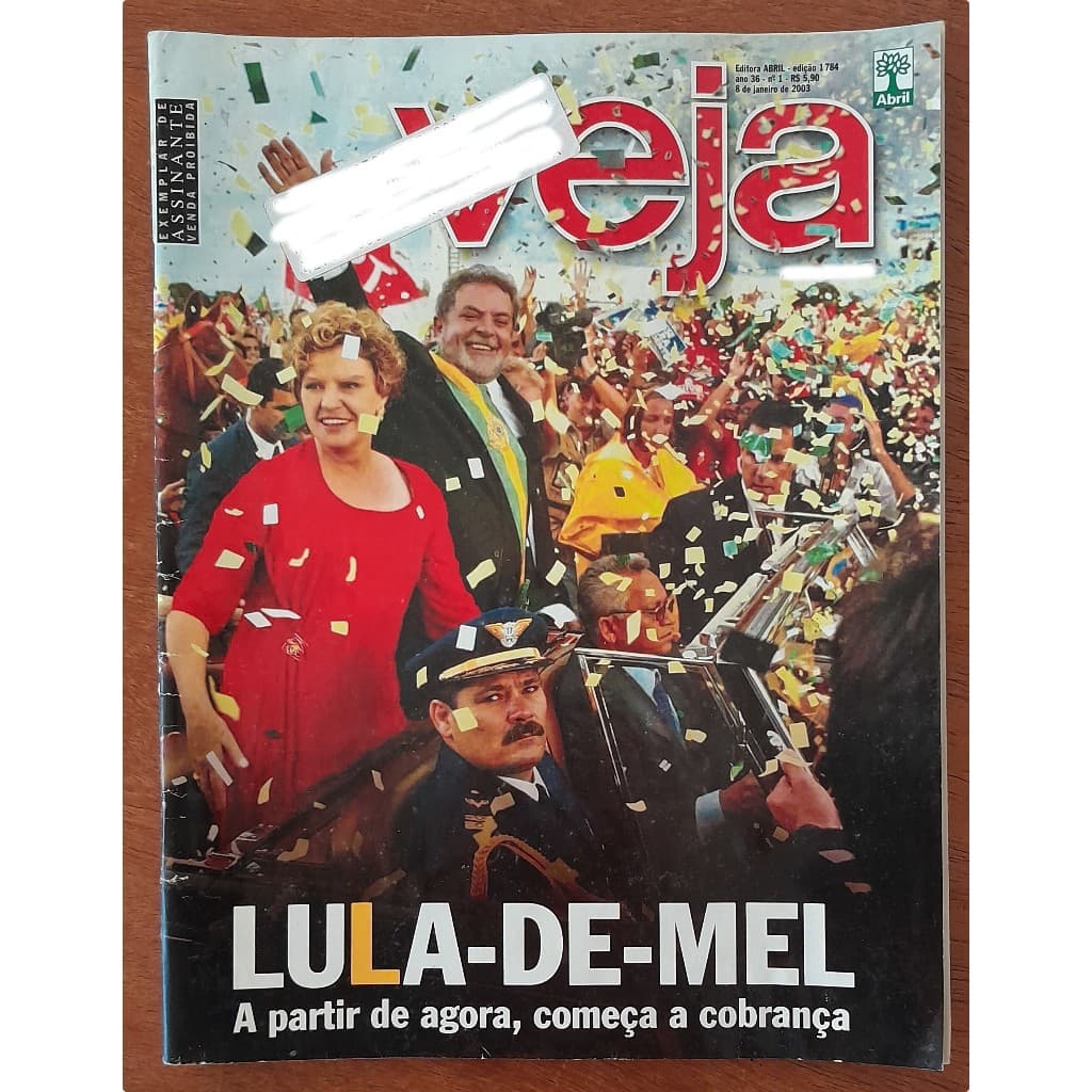 Revista Veja Nº 1784 8 De Janeiro De 2003