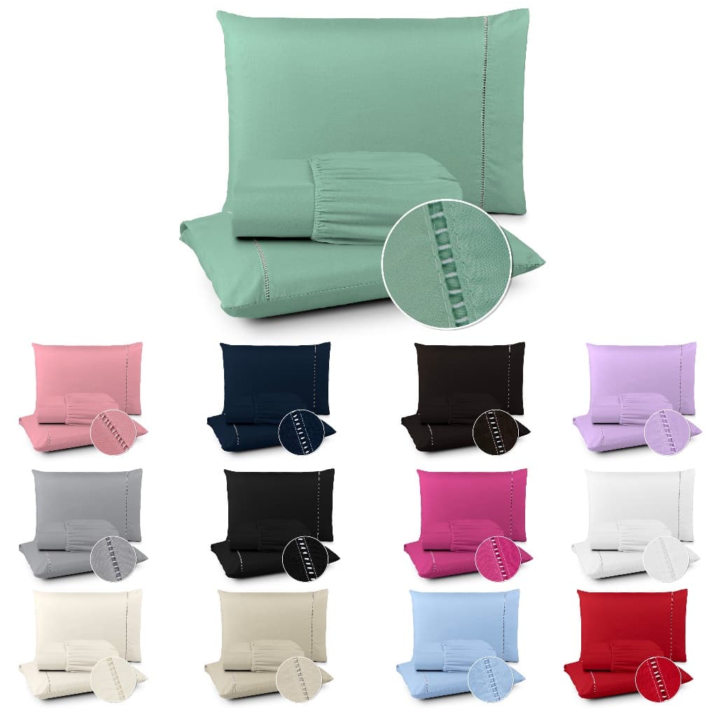 Kit Jogo De Lençol Cama Box Solteiro Casal Queen King 02 e 03 Peças