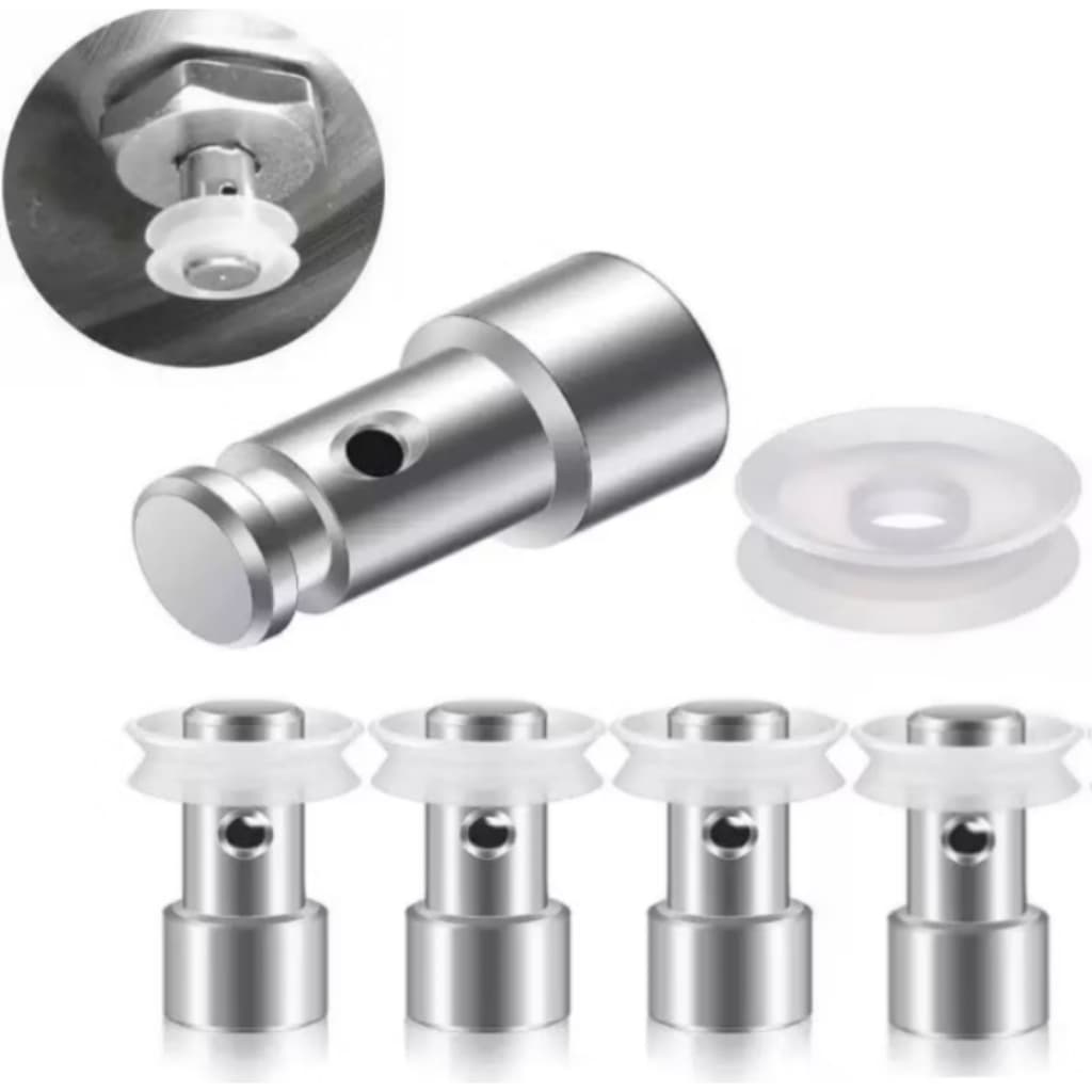 Kit 4 Válvulas Pino + 4 Anéis de Vedação Panela Pressão Elétrica