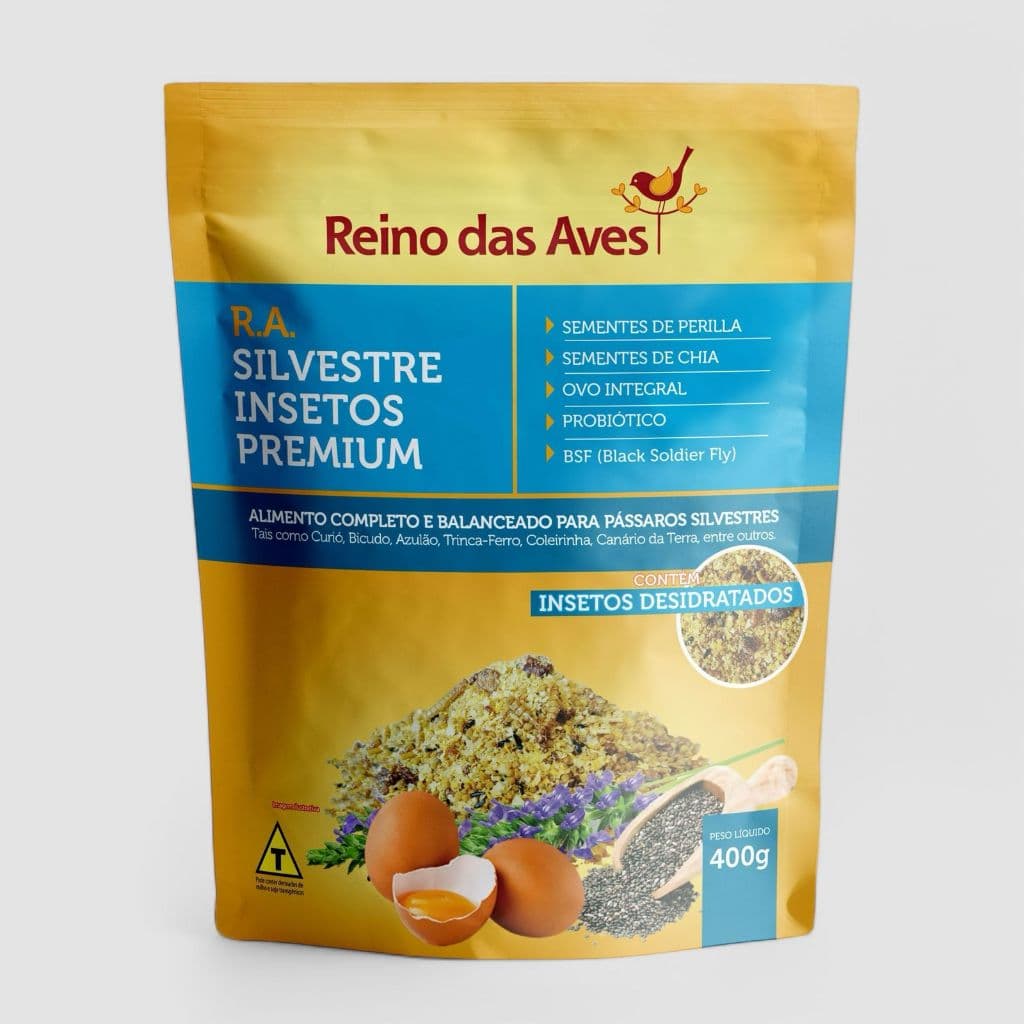 Ração Ra Silvestre Insetos 400g