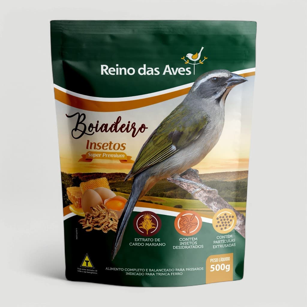 Ração Boiadeiro Insetos 500g