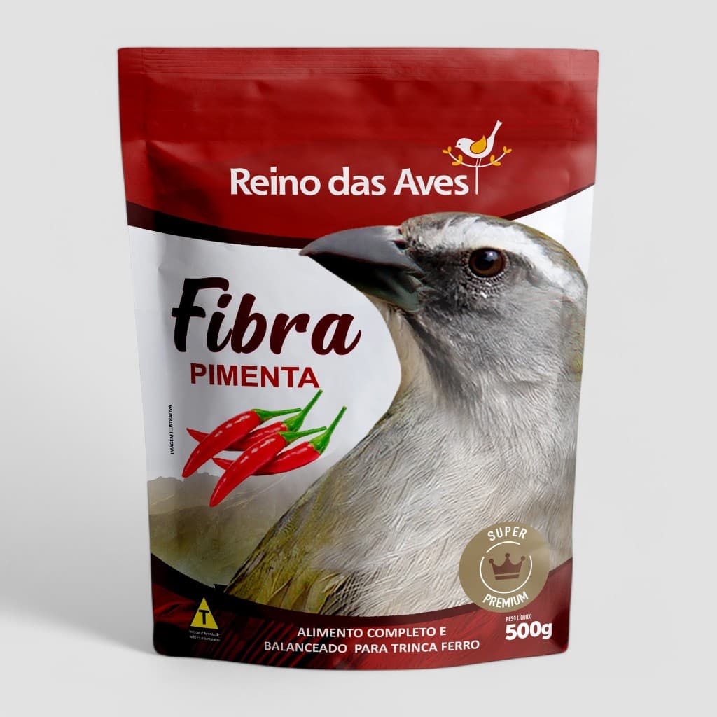 Ração Fibra Pimenta 500g