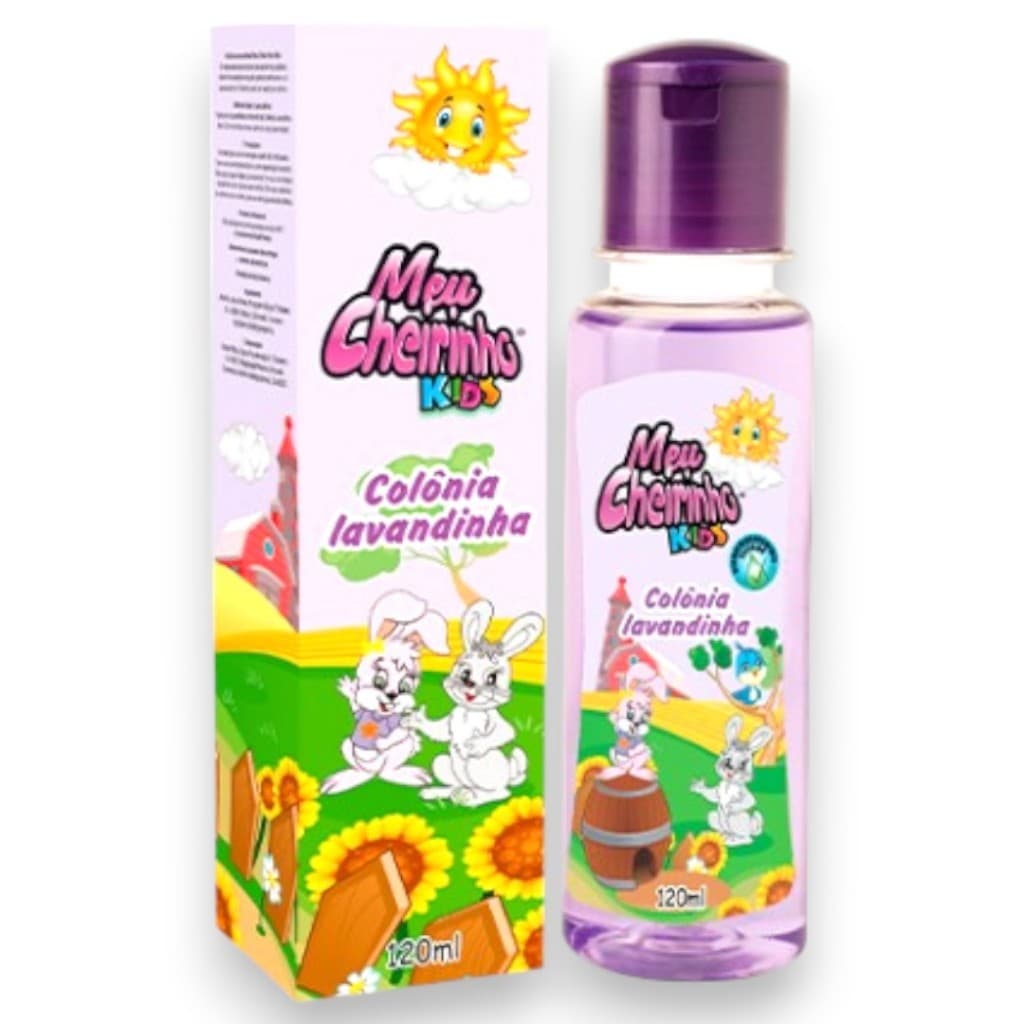 Colónia Infantil Meu Cheirinho Lavandinha 120ml Kids Deo Perfume