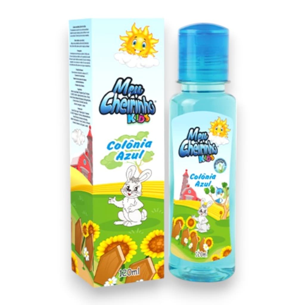 Colónia Infantil Meu Cheirinho Azul 120ml Kids Deo Perfume