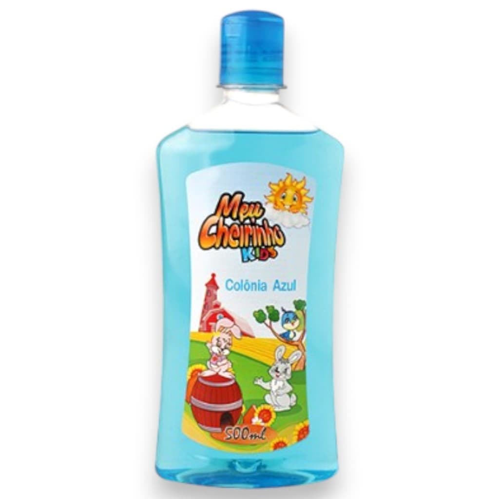 Colónia Infantil Meu Cheirinho Azul 500ml Kids Deo Perfume