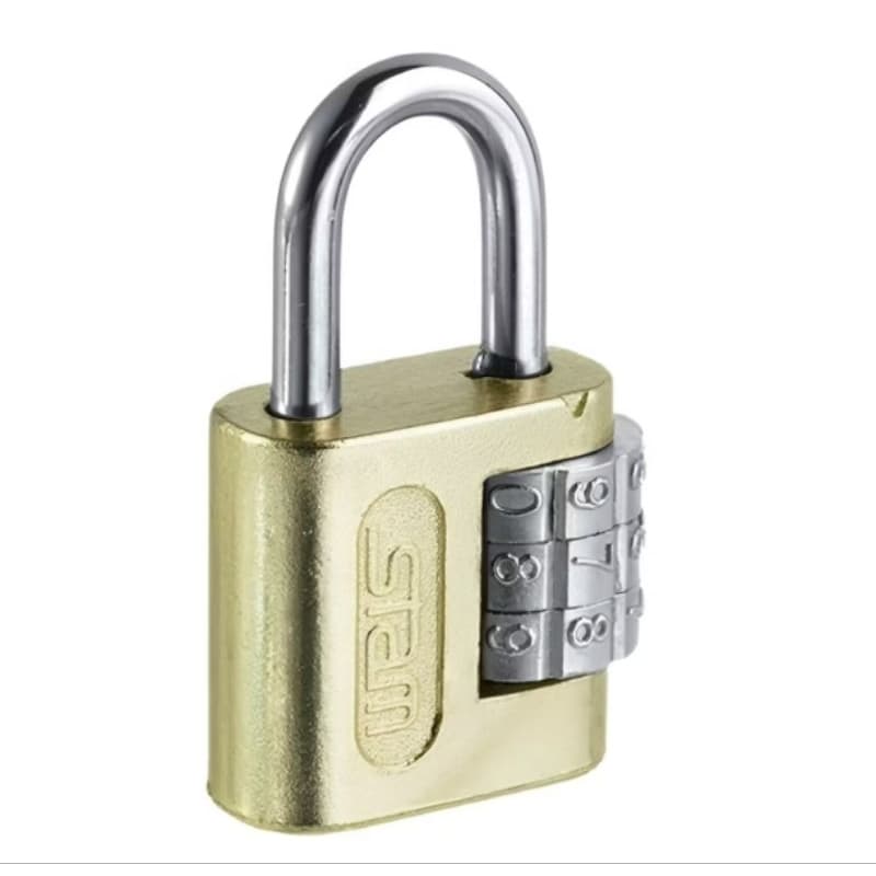Cadeado Stam Segredo 25mm Malas Armário Latonado