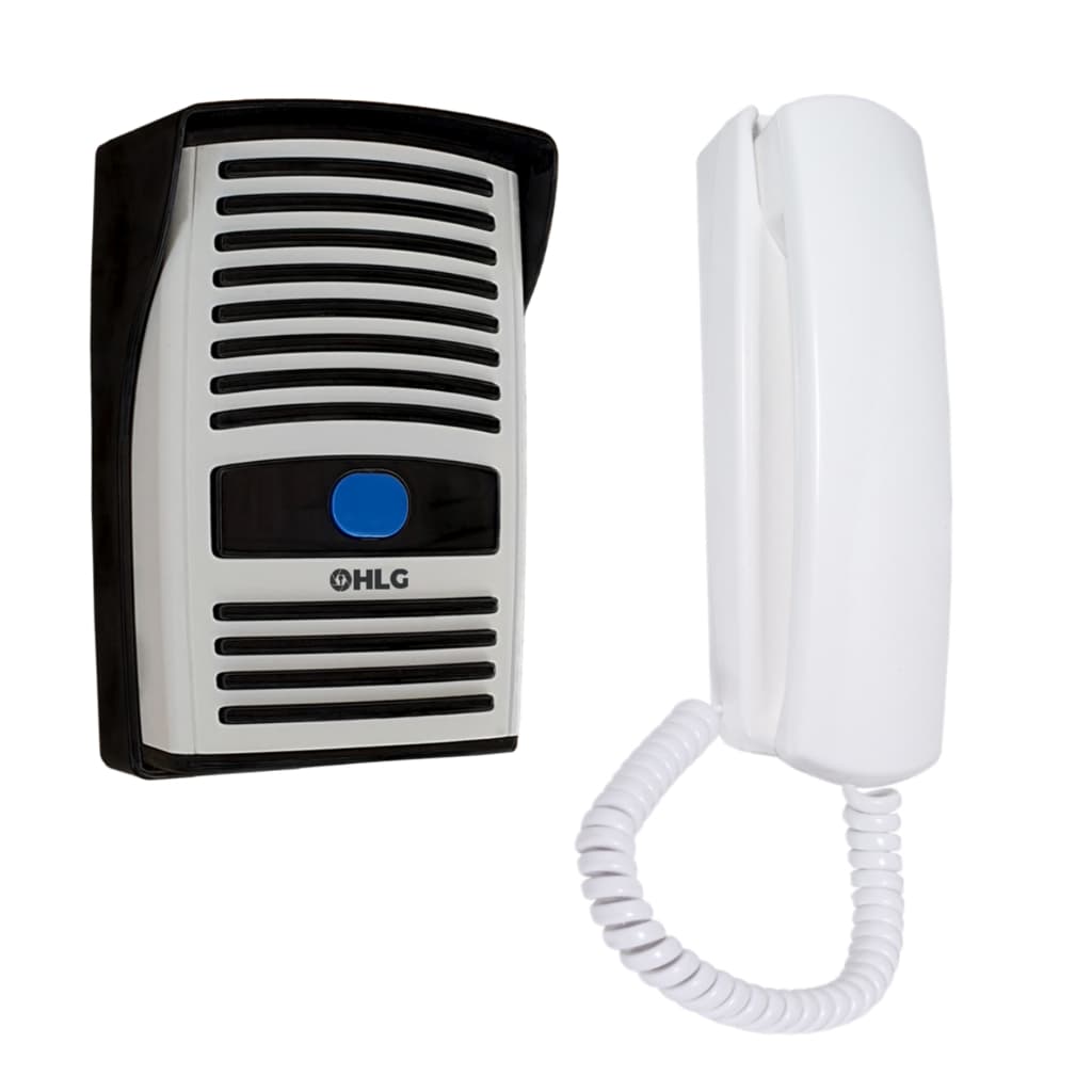 Kit Porteiro Interfone Eletronico HLG som alto bivolt