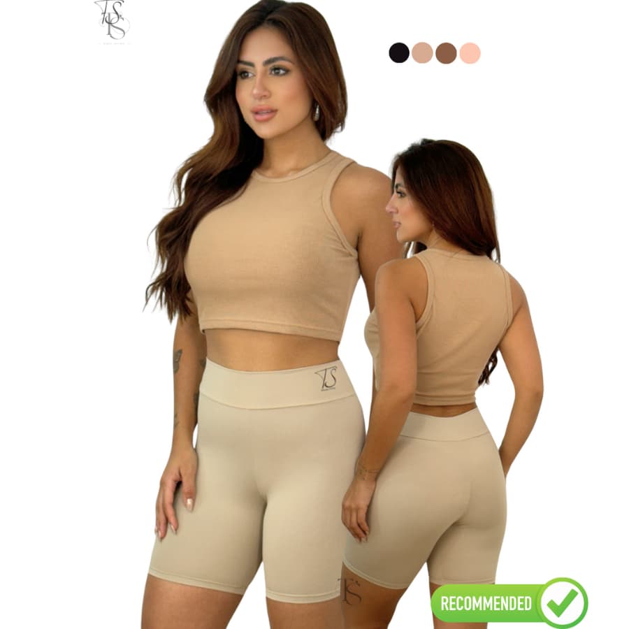 Short Anágua Segunda Pele Shortinho Modelados Feminino Não Marca Lingerie