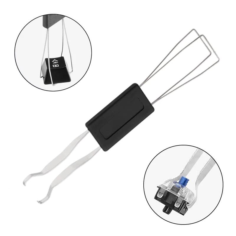 Removedor de Switch e Teclas Keycaps De Teclado Original 2 em 1
