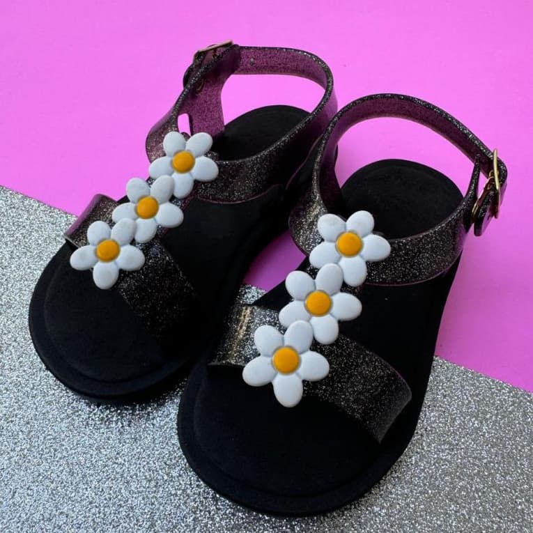 Sandália feminina Infantil Conforto Emborrachado para meinina