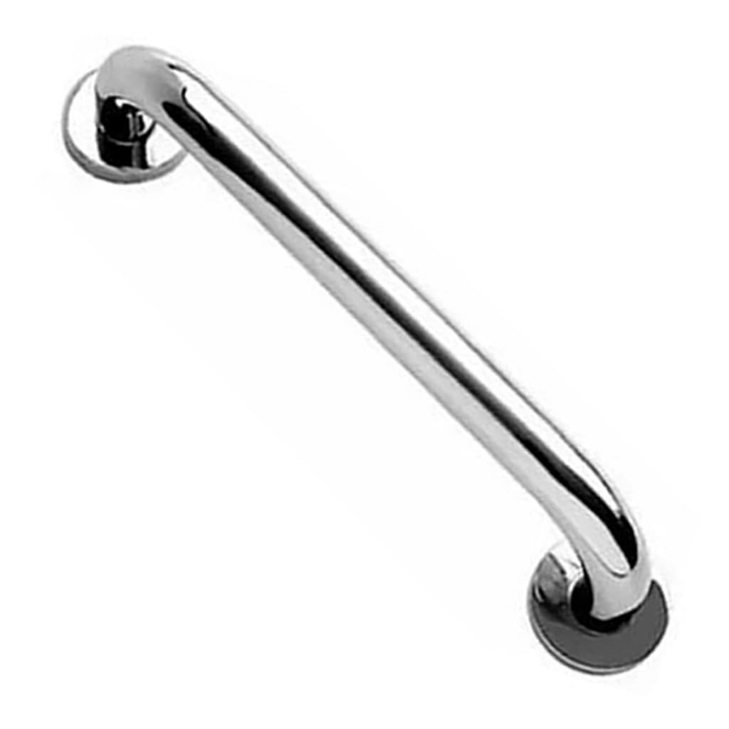 Barra De Apoio 30cm Inox Banheiro Box Idoso Gestante Deficiente Segurança Suporte Acessibilidade Corrimao