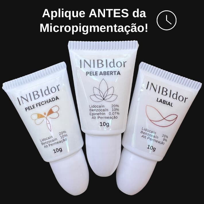 Creme Pré Micropigmentação Aberta Fechada Labial