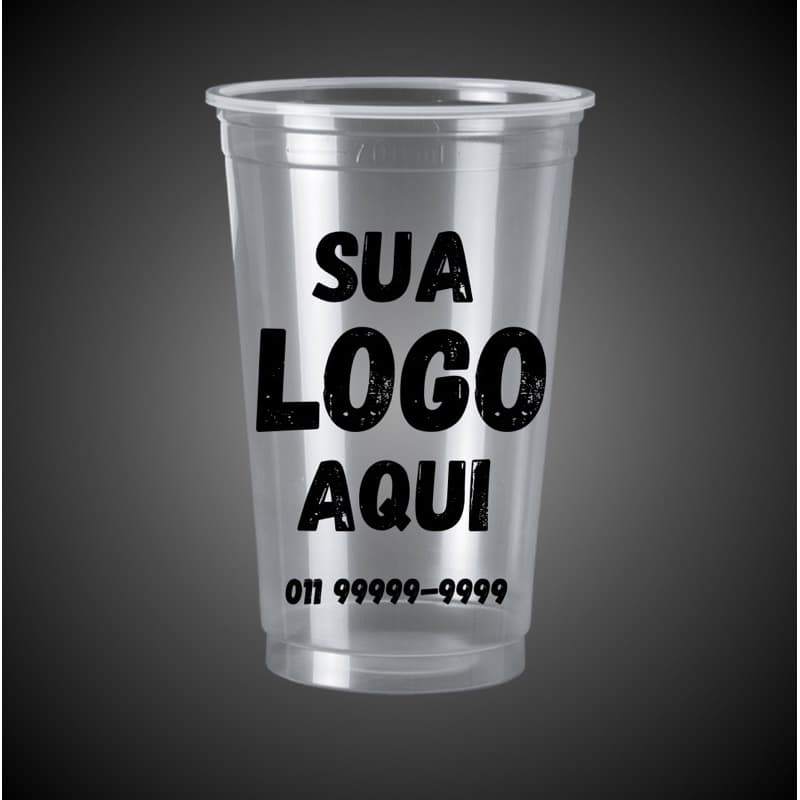 Kit Copos para Festa e Eventos Personalizados 300ml 400ml 500ml e 700ml