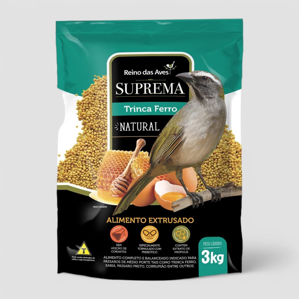 Ração Suprema Trinca Ferro 3kg