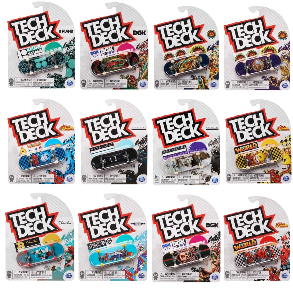 Skate de Dedo Tech Deck Original Fingerboard Original a Escolher