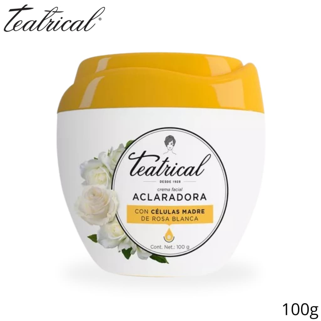 Creme facial Teatrical aclaradora 100g