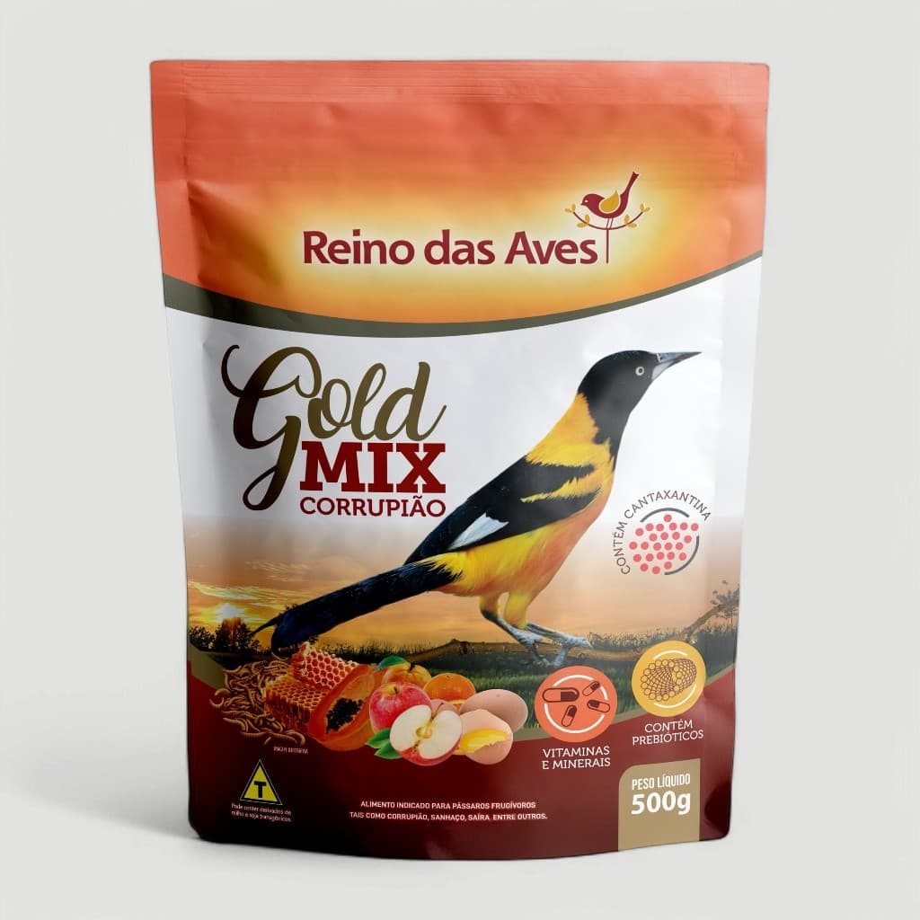 Ração Corrupião Gold Mix 500g