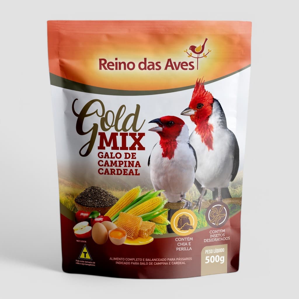 Ração Galo de Campina Gold Mix 500g