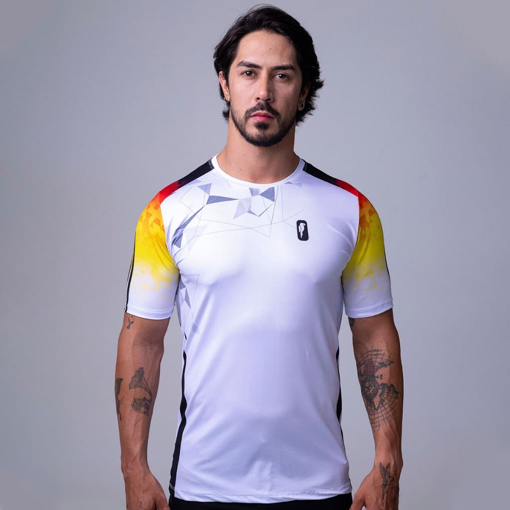 Camiseta Masculina Esportiva Futebol Caminhada Corrida Camisa Academia - Dry Fit UV