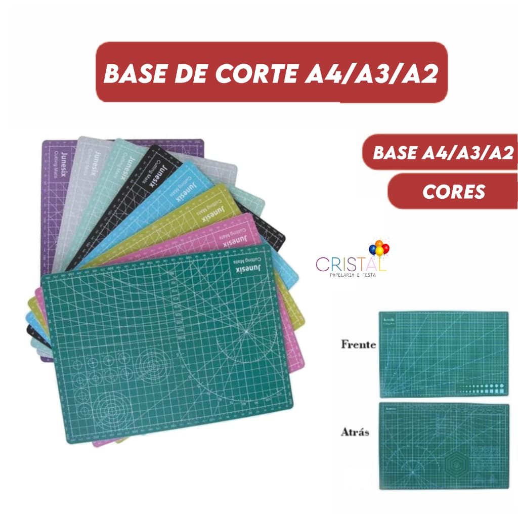 Base Para Corte De Mesa A4/A3/A2 Dupla Face Patchwork Artesanato