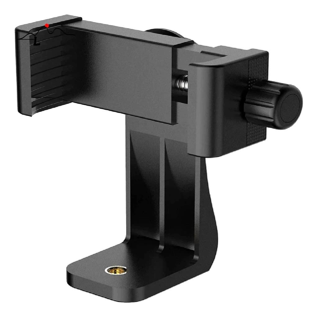 Suporte Clip Rotativo Celular, C Rosca 1/4 P Tripé Cor Preto