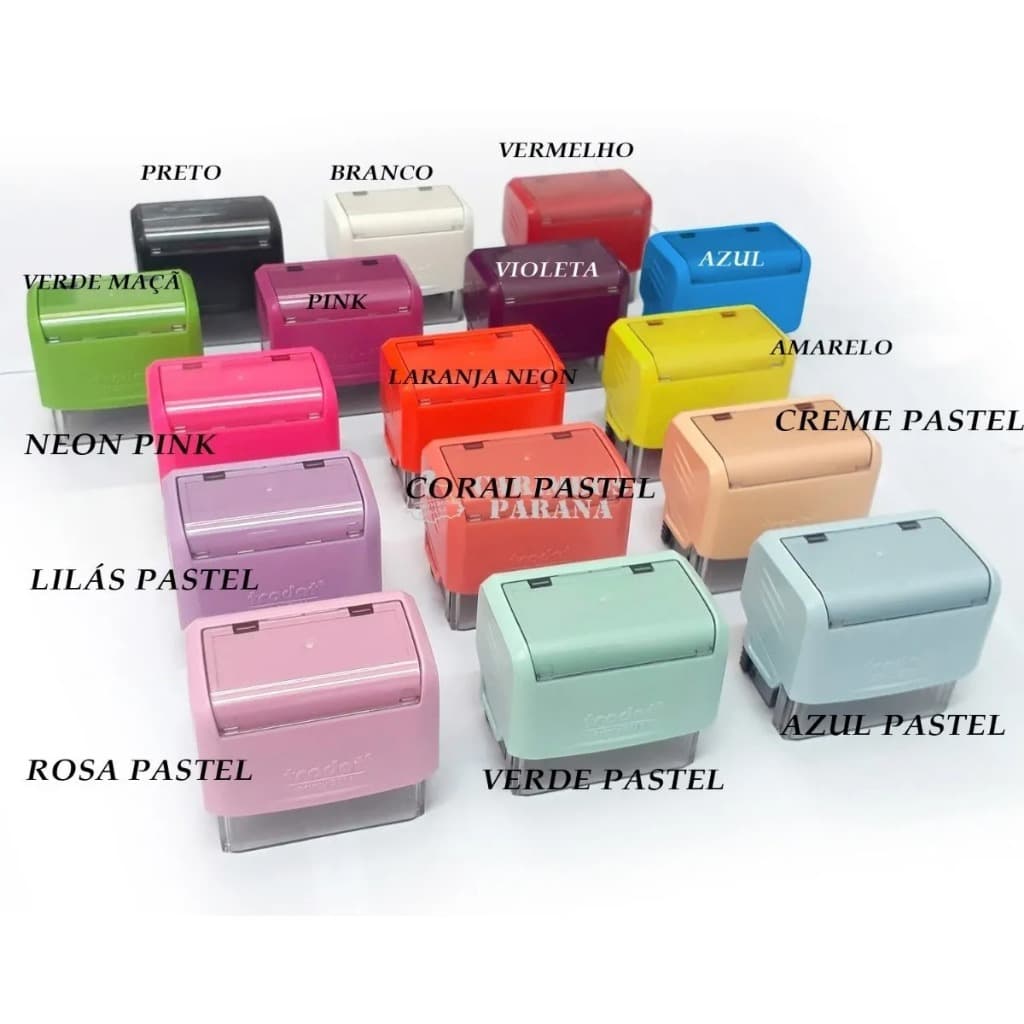 CARCAÇA Trodat 3911 - Medida 14x38mm - SOMENTE  O APARELHO