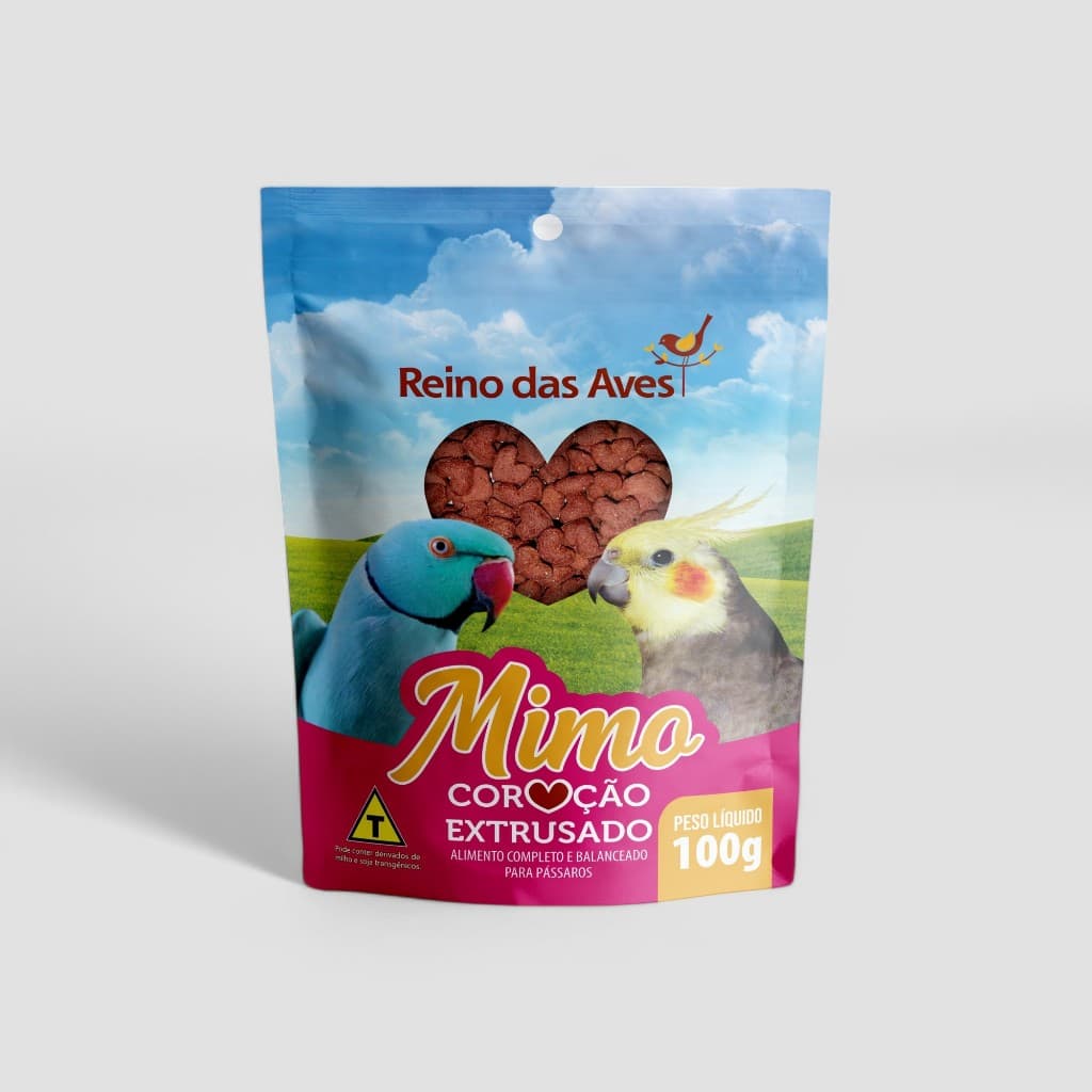Ração Extra Mimo Coração 100g