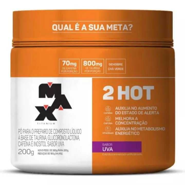 Termogênico 2 Hot 200g - Max Titanium