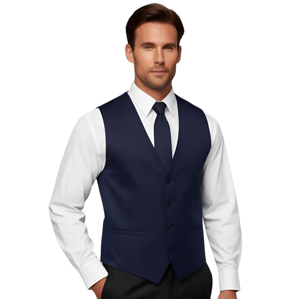 Colete Slim Oxford Social Masculino Luxuoso Lançamento Tecido Premium