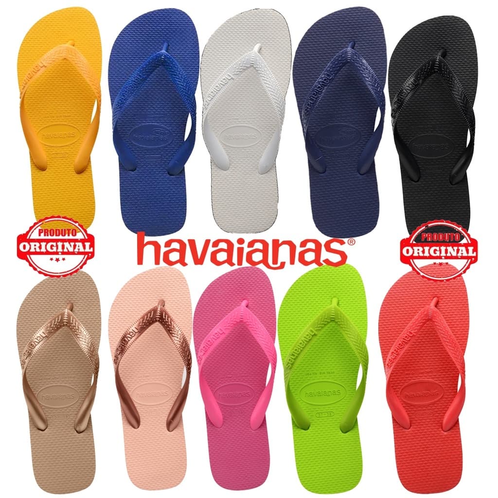 Chinelo Sandália Havaianas Top Original Cores