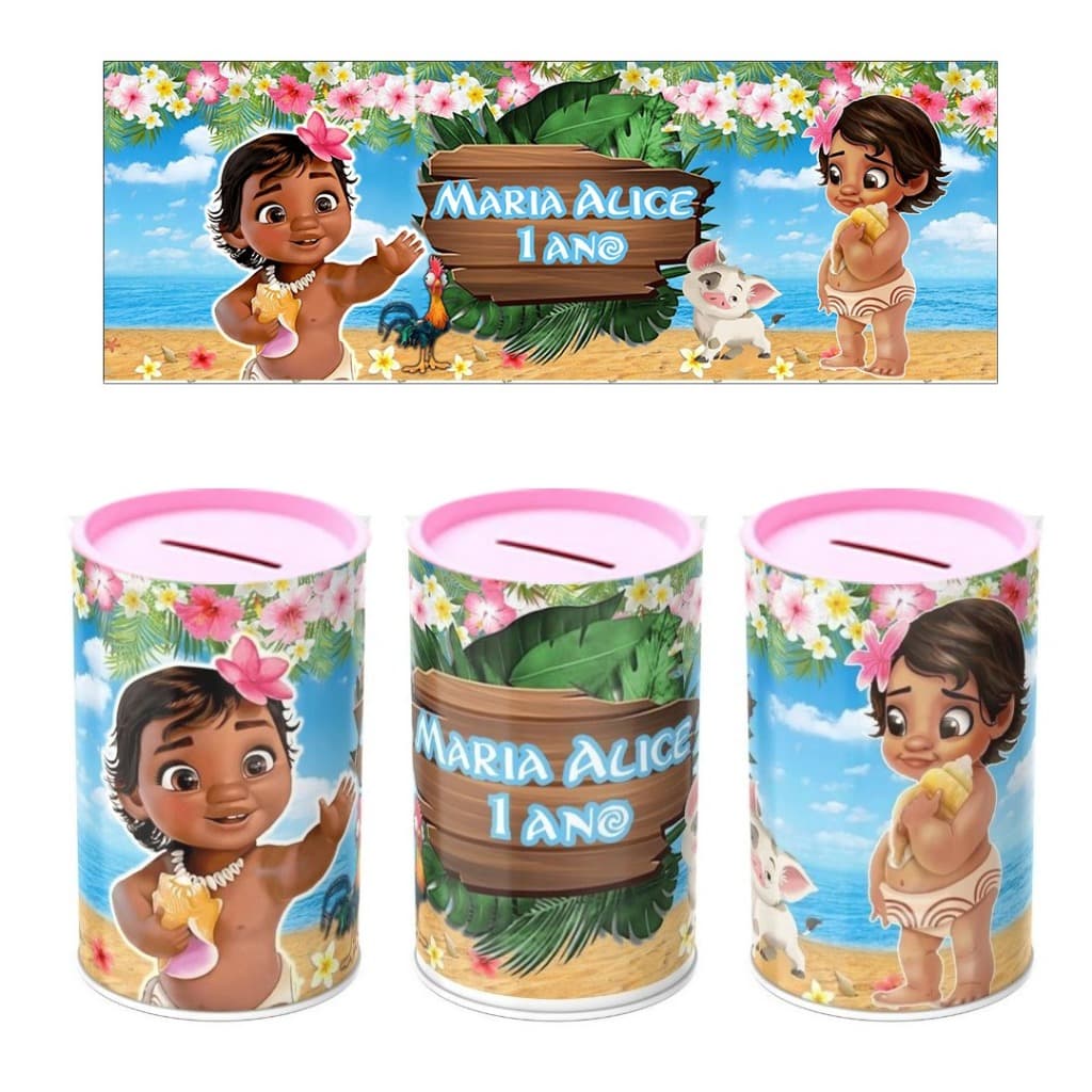 30 Cofrinhos Personalizados Para Lembrancinha Todos os Temas, Festa Infantil