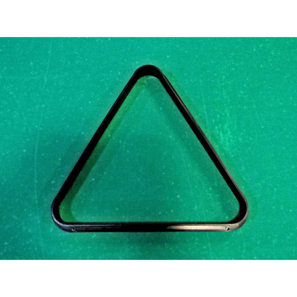 TRIÂNGULO PLÁSTICO PARA BOLAS DE SINUCA/BILHAR/SNOOKER