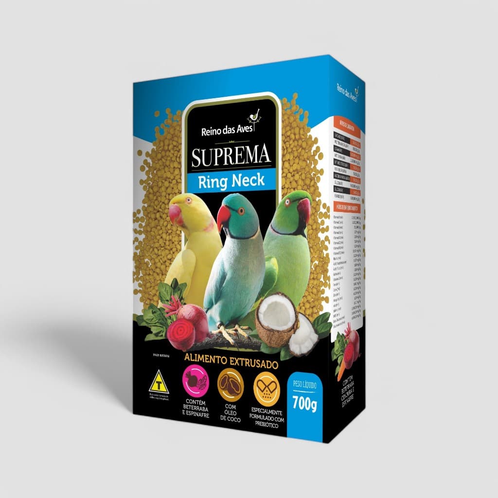 Ração Suprema Ring Neck 700g