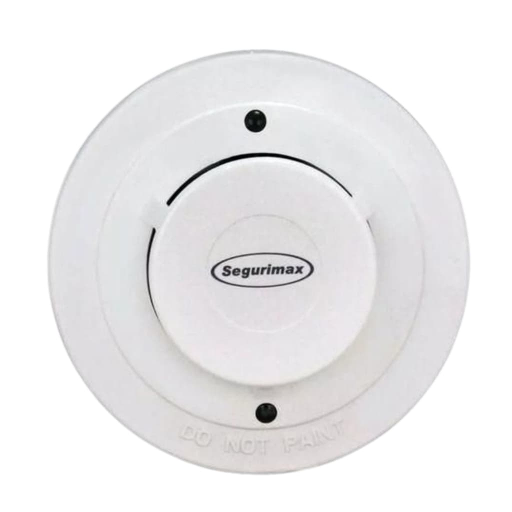 Detector De Incêndio Óptico De Fumaça 12v 24v Segurimax