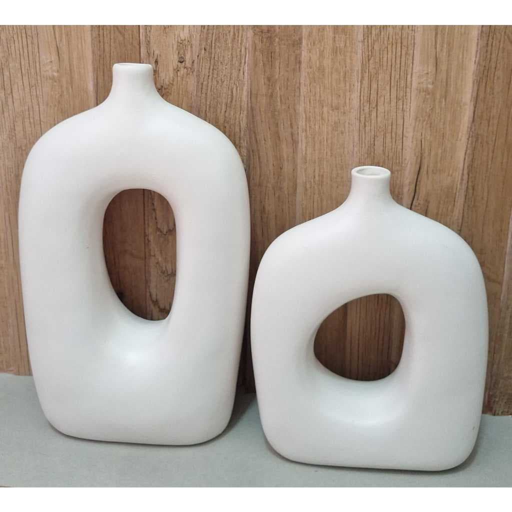 Kit Vaso Decorativo Elegance para Sala Casa Decoração Plantas