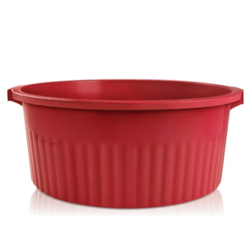 Bacia de Plástico Canelada 40 Litros COR SORTIDA Arquiplast TOY