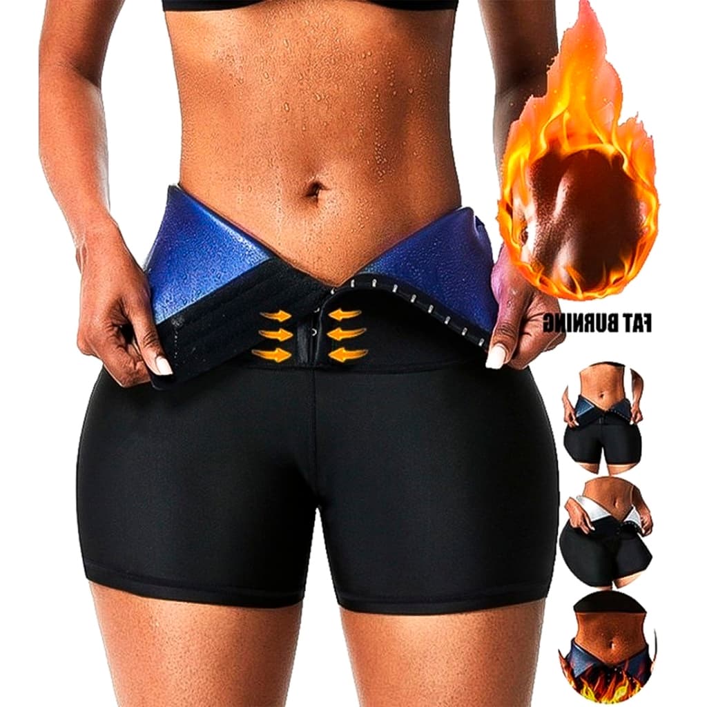 Short Bermuda Sauna Emagrecimento Body Shaper Queima Gordura Modelagem