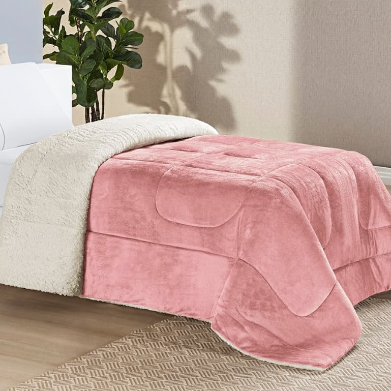 Coberta Cobertor Coberdrom Solteiro 2.20x1.50 Grosso Pesado