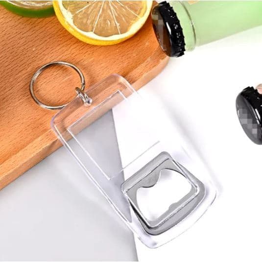 Kit 10 /20 /30/ 40 Chaveiro Abridor de Garrafa Acrilico lembrancinha (NÃO FAZEMOS PERSONALIZADOS)